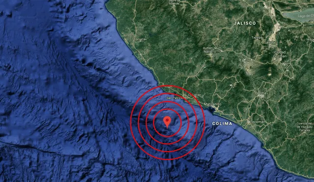 Fuerte sismo de 5,9 grados sacudió a México esta noche