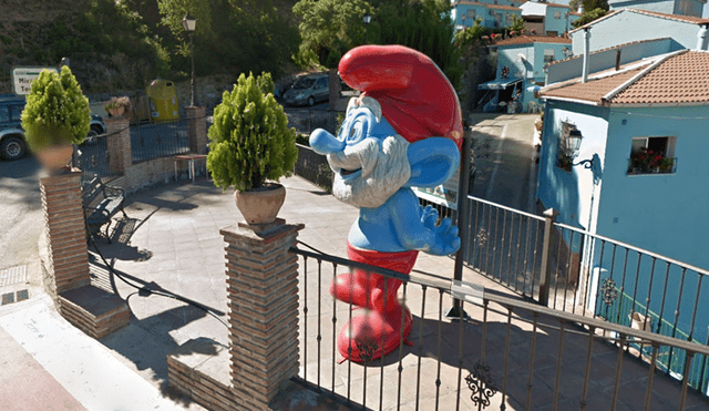 Google Maps Viral: 'Papá Pitufo' es descubierto en España y no creerás lo que hace [FOTOS]
