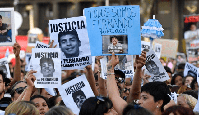 Exigen condena para los 10 rugbiers que atentaron contra Fernando Baéz Sosa en Argentina [FOTOS]