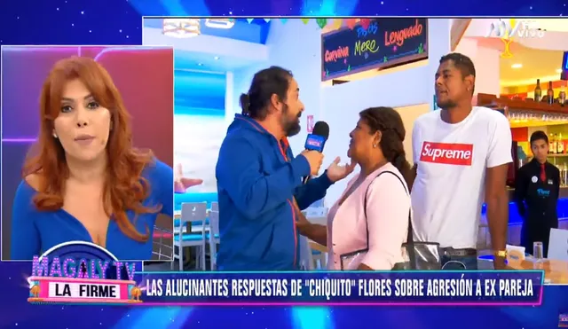 Magaly Medina enfurece con 'Chiquito' Flores por amenaza al 'Loco' Wagner [VIDEO]