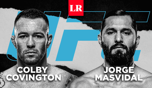 La lucha entre Covington y Masvidal será la más esperada de la noche en el UFC 272. Foto: composición LR-Jazmín Ceras