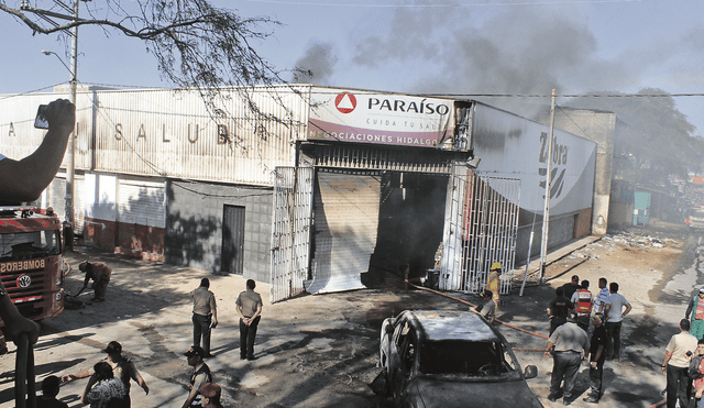 Incendio en almacén generó pérdidas de tres millones de soles