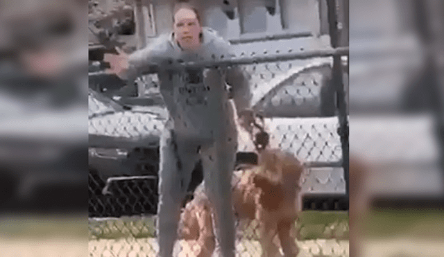 La profesora Nicole Griggs paseaba con su perro cuando inició las recriminaciones a los adolescentes.