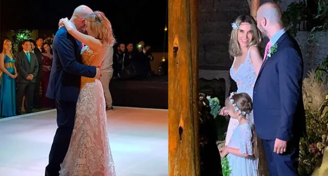 Juliana Oxenford deleitó en su matrimonio con interpretación de famosas canciones [VIDEO]