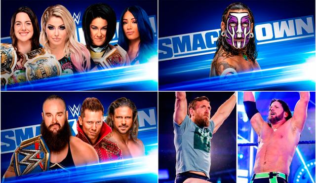 Sigue aquí EN VIVO ONLINE una nueva edición de Friday Night SmackDown. | Foto: WWE