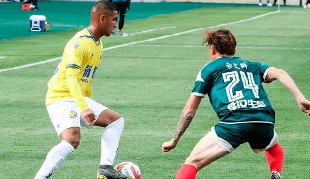 Roberto Siucho tuvo su esperado debut en el fútbol de China [VIDEO]