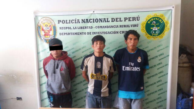 Trujillo: nueve meses de prisión preventiva para asesinos de cuatro ancianos