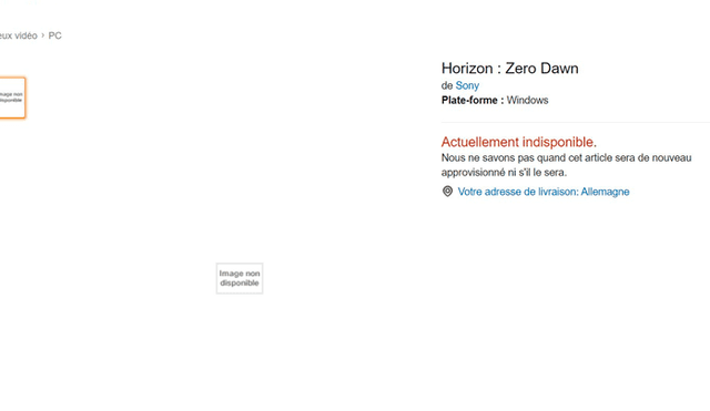 De confirmarse lo mostrado por Amazon, Horizon Zero Dawn dejaría de ser exclusivo de PS4.