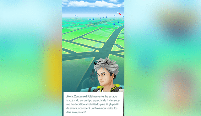 Desliza para saber el contenido de la caja gratis de Pokémon GO. Foto: Captura.