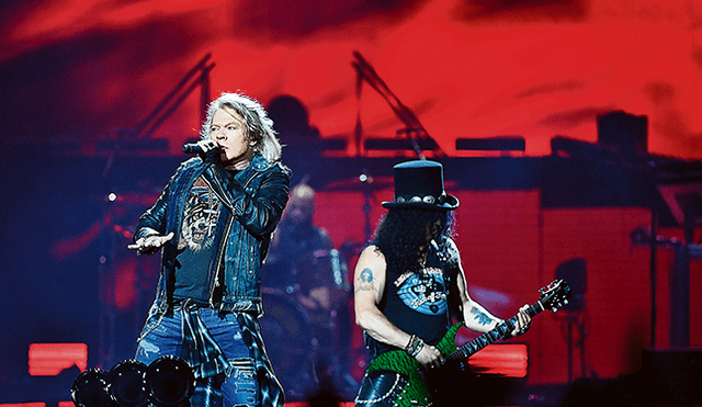 Guns N' Roses abrió el concierto con It's So Easy