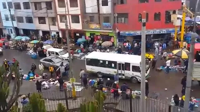 Cercado de Lima:  Av. Nicolás Ayllón es convertida en mercado informal [VIDEO]