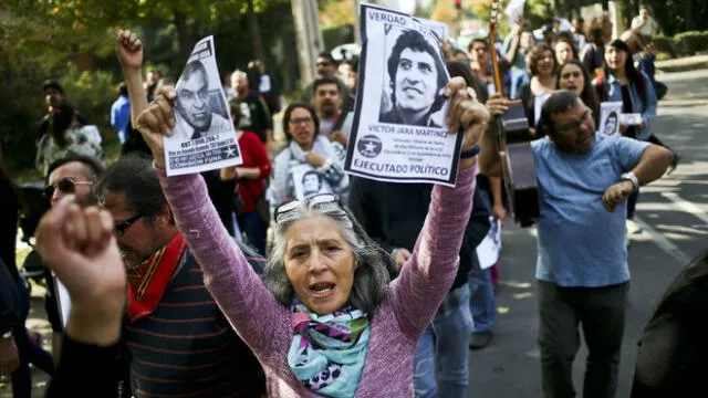 Repudian en Chile a acusado del asesinato de Víctor Jara 