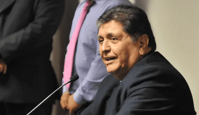 Alan García reitera que no existen pruebas que lo vinculen a actos ilícitos