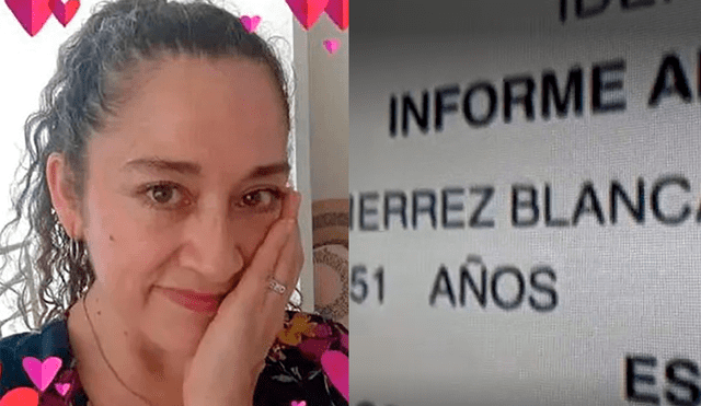 Blanca Arellano: informe antropológico confirma identidad de restos humanos hallados en Huacho. Foto: composición LR/Facebook/Blanca Arellano/captura Cuarto Poder