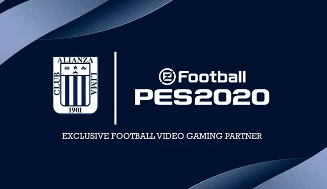 Alianza Lima es equipo exclusivo de PES 2020.