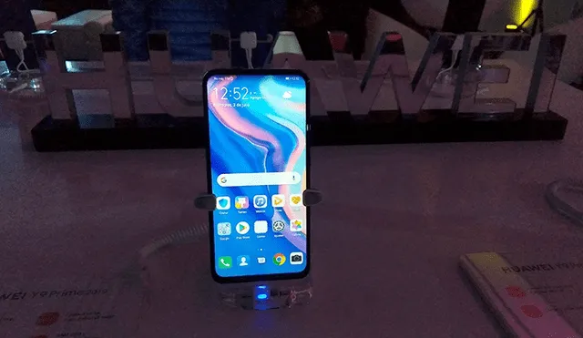 Este es el Huawei Y9 Prime 2019.