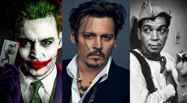 Johnny Depp y muchos papeles por delante. Créditos: composición
