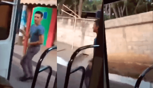 Vía Facebook: Cobrador de combi hace un reto viral, pero es troleado por el chófer [VIDEO]
