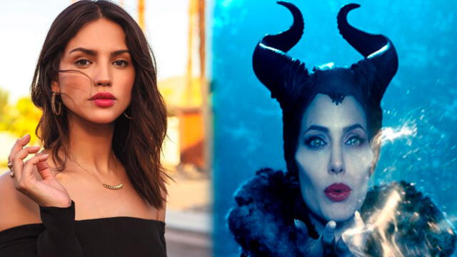Eiza González se convierte en ‘Maléfica’ de Angelina Jolie
