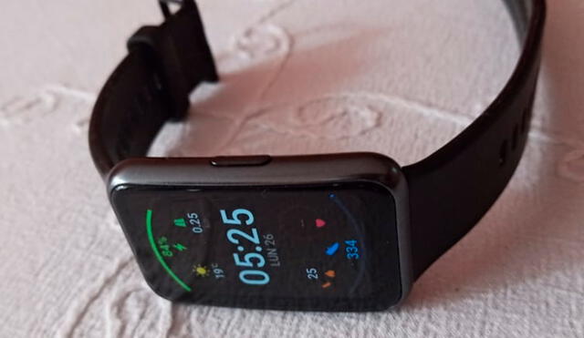 Huawei Watch Fit, el reloj inteligente capaz de medir el nivel de oxígeno que tenemos en la sangre.