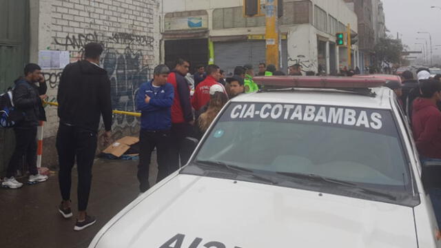 Personal de la comisaría de Cotabambas llegó a la zona para investigar el caso. (Foto: La República)