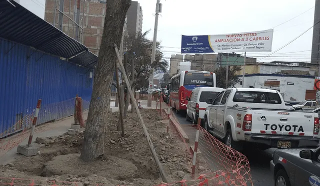 Santa Beatriz: vecinos denuncian a alcalde Castañeda por obras de tercer carril