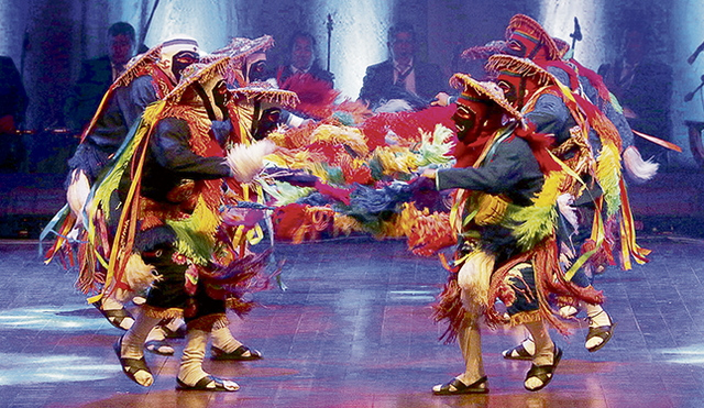 Andinos. Danzas típicas de la sierra del Perú.