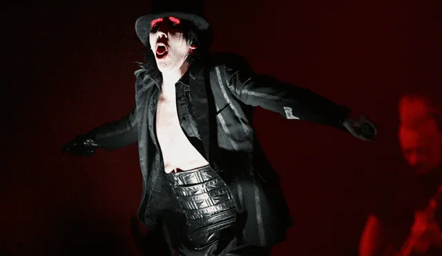 Marilyn Manson apareció tras desmayarse en pleno concierto [VIDEO]