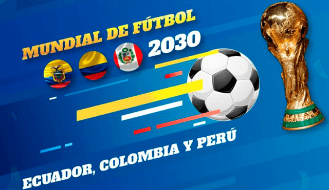 La segunda propuesta de Sudamérica para organizar el Mundial 2030. Créditos: Twitter Lenin Moreno
