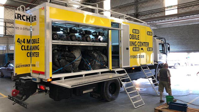 Dakar 2019: innovador camión permitirá ahorrar agua en la competencia [FOTOS]