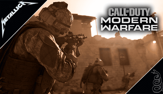 Metallica llega con 'Enter Sandman' para sazonar el soundtrack del modo multijugador en Call of Duty Modern Warfare 2019.