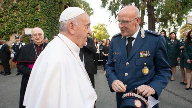 Doménico Giani fue el responsable de la seguridad de los pontífices durante los últimos 20 años. Foto difusión