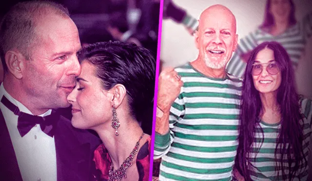 Demi Moore y Bruce Willis pasan juntos la cuarentena