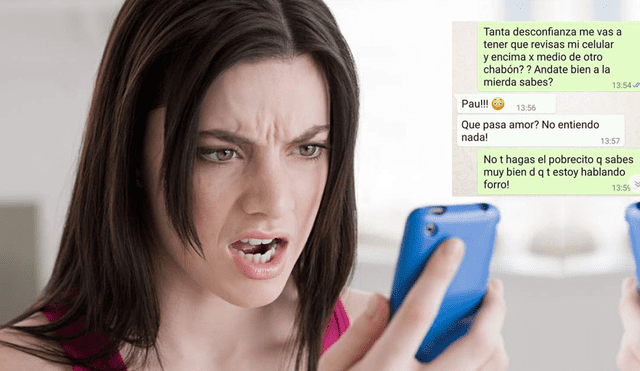 Viral WhatsApp: Mira las conversaciones de su pareja y ella tuvo furiosa reacción