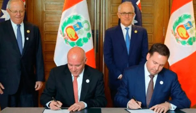 Perú y Australia firmaron Tratado de Libre Comercio