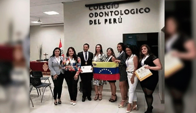 Venezolanos logran convalidar carrera en el Colegio Odontológico del Perú