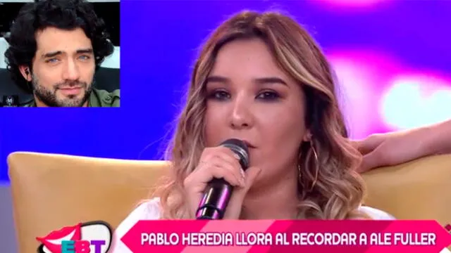 Alessandra Fuller reacciona así al ver a Pablo Heredia llorar por ella en vivo [VIDEO]