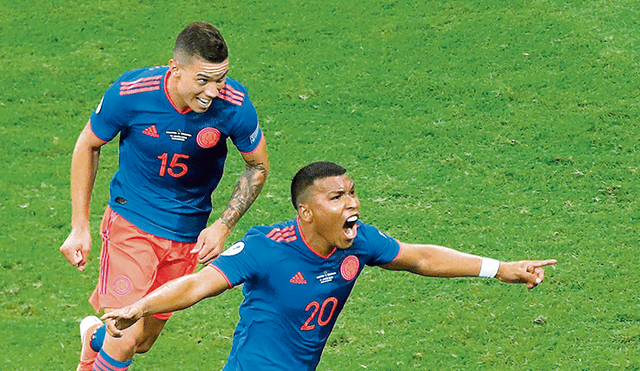 Copa América: Colombia derrotó 2-0 a Argentina