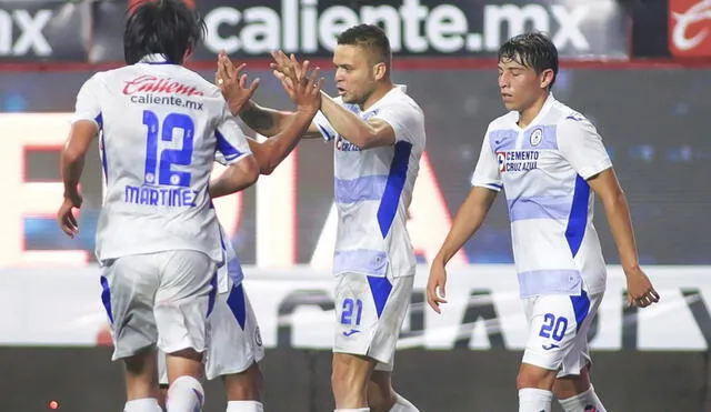 Cruz Azul venció a Tijuana en partido por la fecha 12 de la Liga MX. Foto: Twitter