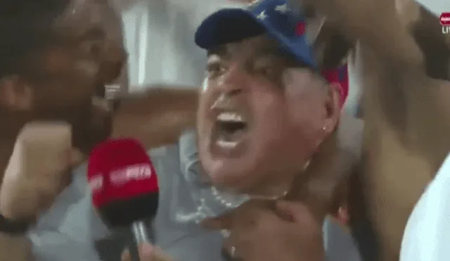 ¡Una locura! Diego Maradona quedó cerca del ascenso en Emiratos y así celebró [VIDEO]