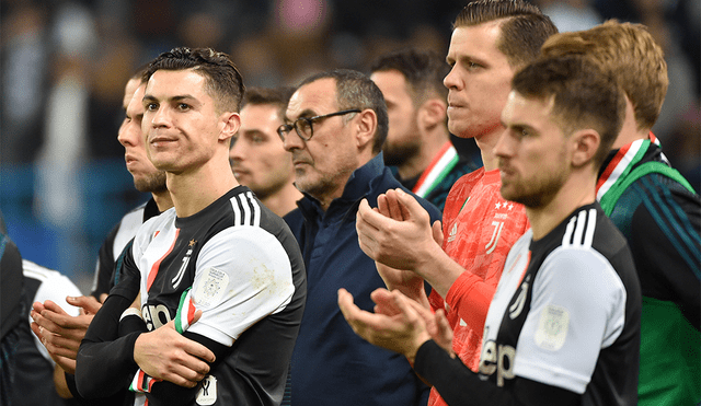 Cristiano Ronaldo quedó muy molesto tras perder la final de la Supercopa de Italia ante la Lazio. | Foto: AFP