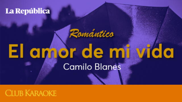 El amor de mi vida, canción de Camilo Blanes