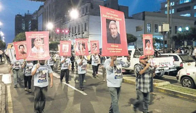 Sendero Luminoso: Movadef volvió a movilizarse por las calles de Lima [VIDEO]
