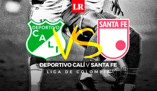 Deportivo Cali vs. Santa Fe por la 15 de la Liga BetPlay Colombia 2020.