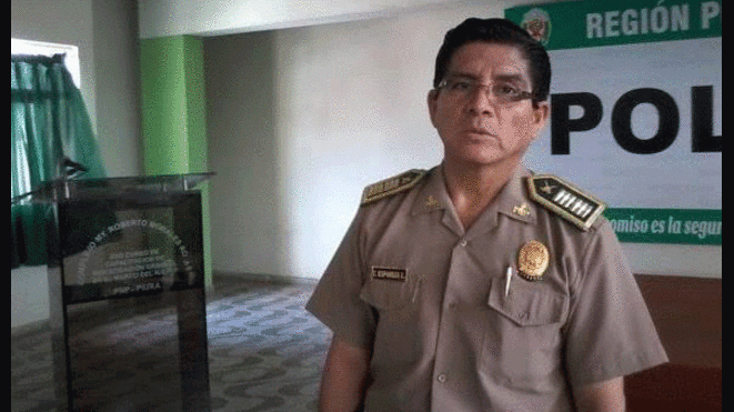 Jefe de la Región Policial de la ciudad de Piura.