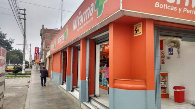 Sujetos armados asaltan farmacia a plena luz del día en Trujillo