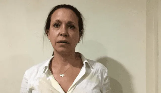 Venezuela: exdiputada María Corina Machado fue atacada por simpatizantes de Nicolás Maduro