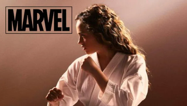 Mary Mouser, interprete de Samantha LaRusso en Cobra kai, le gustaría ser una superheroína de Marvel. Foto: composición/Netflix/Marvel Studios