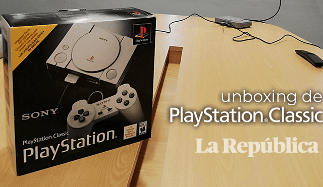 PlayStation Classic: El unboxing más completo de la consola retro de Sony [VIDEO]