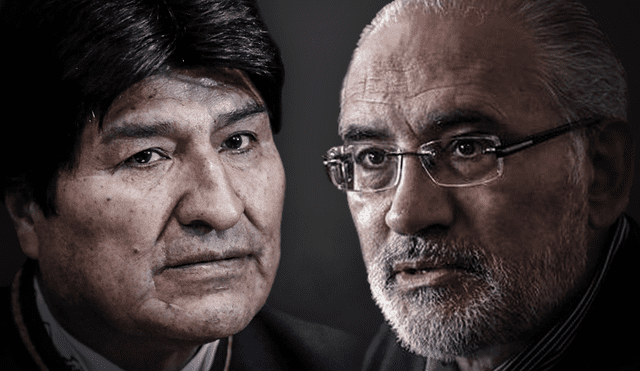 Evo Morales y Carlos Mesa pasarían a segunda vuelta. Foto: composición